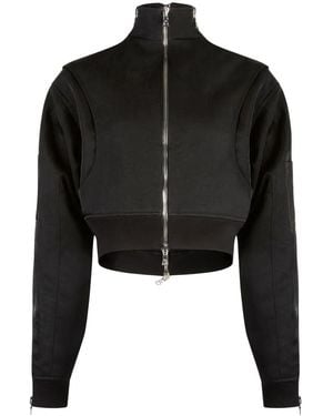 RTA Dulce Cropped-Jacke - Schwarz