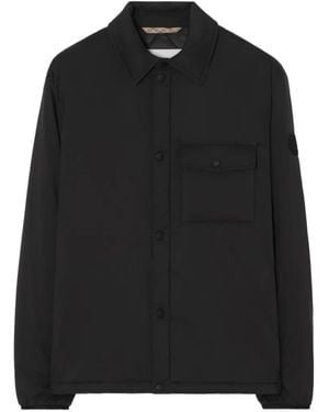 Burberry Nylon Dalewood Overshirt - Black