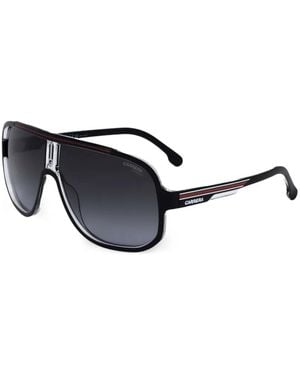 Carrera Geometric-Frame Sunglasses - White