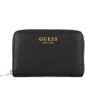 Guess Marsha Saffiano Wallet - Black