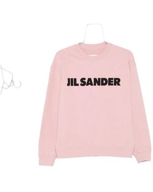 Jil Sander ロゴ スウェットシャツ - ピンク