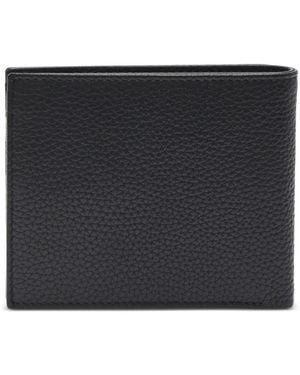 Lancel Leon Grained Leather Wallet - Black