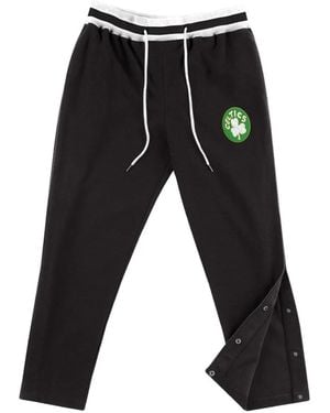 Mitchell & Ness Drawstring Track Trousers - Black