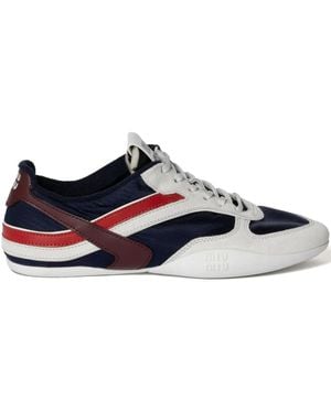 Miu Miu Gymnasium Sneakers - Blau