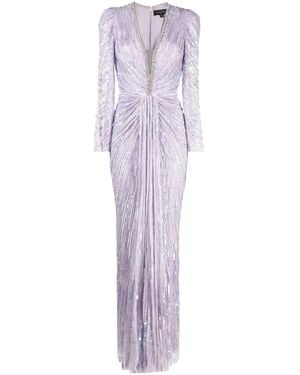 Jenny Packham Abito Da Sera Darcy - Viola