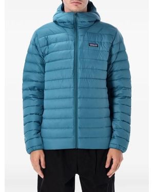 Patagonia Down Sweater Coat - Blue