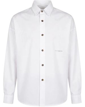 Societe Anonyme Buttoned oversized shirt - Weiß