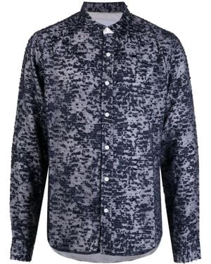 Private Stock The Vital Textured Shirt - Blue