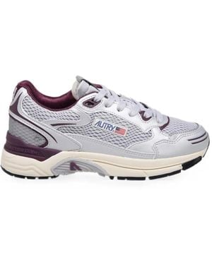 Autry Hyperway Mesh-Panel Trainers - White