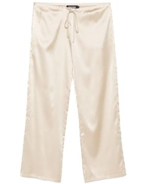 EB DENIM Wren Loose-Fit Pants - White