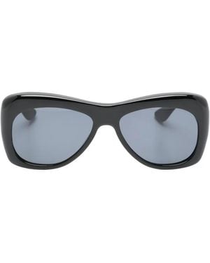 Port Tanger Round Sunglasses - Grey