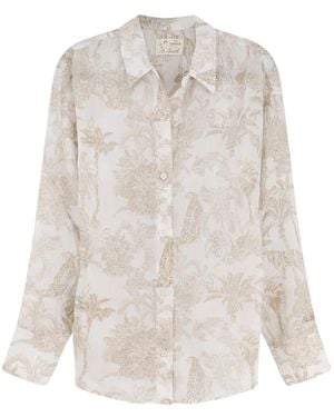 MC2 Saint Barth Button-Fastening Long-Sleeve Shirt - White
