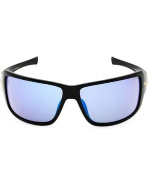 Police Rectangle-Frame Sunglasses - Black