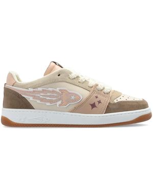 ENTERPRISE JAPAN Ej Egg Rocket Suede Sneakers - Pink