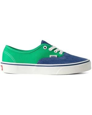Vans Authentic Colour-Block Sneakers - Green