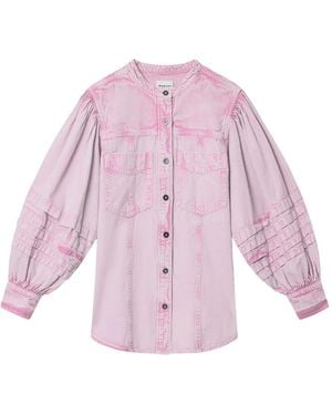 Isabel Marant Mileda Cotton Shirt - Pink