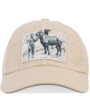 Jacquemus Paysan Patch-Detail Baseball Cap - Natural