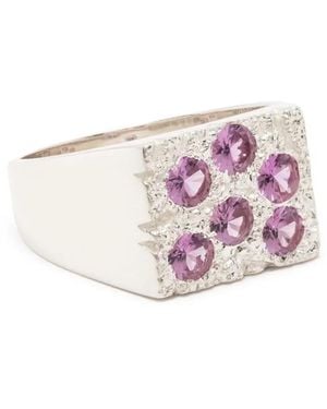 Bleue Burnham The Rose Garden Ring - Pink