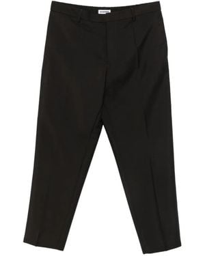 Jil Sander Elasticated-Waistband Tailored Trousers - Black