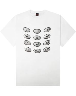 Pleasures T-Shirt À Imprimé Graphique - White