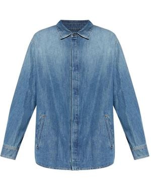DARKPARK Cotton Shirt - Blue