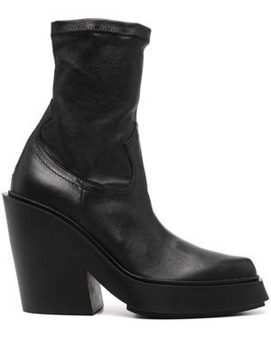 Vic Matié 100Mm Ankle-Length Boots - Black