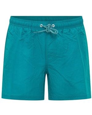 Sundek Boardshorts Mit Streifen - Blau