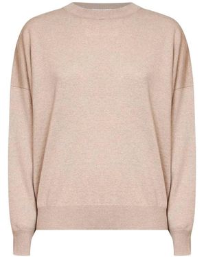 Brunello Cucinelli Pullover Mit Monili-Besatz - Natur
