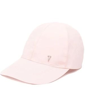 YVMIN Hair-Tie Baseball Cap - Pink