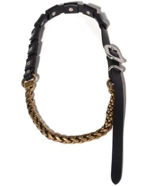 Miu Miu Collar Con Hebilla - Blanco