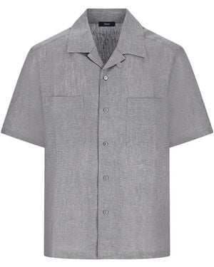 Herno Short-Sleeves Shirt - Grey