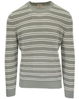 Faherty Maglione A Righe - Grigio