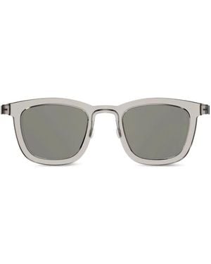 Lindberg Square-Frame Sunglasses - Grey
