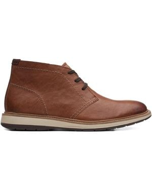 Clarks Uniform Boots - Brown