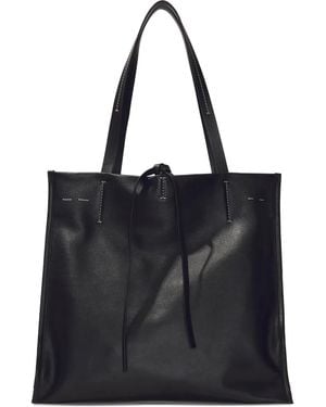 Proenza Schouler Shopper Van Nappa Leer Met Strikdetail - Zwart