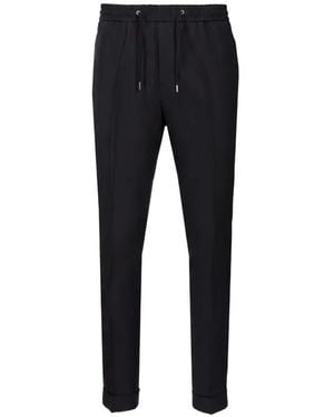 Paul Smith Drawcord Pants - Black