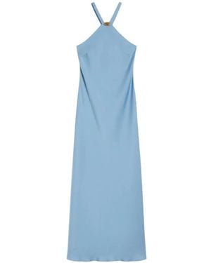 Max Mara Satin Dress - Blue