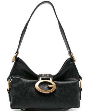 Guess Mini Camden Buckle Shoulder Bag - Black