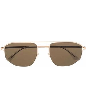 Maison Margiela Pilot-Frame Sunglasses - Metallic