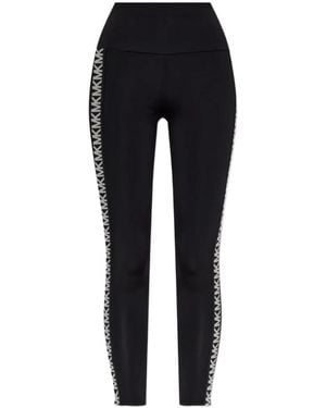 MICHAEL Michael Kors Leggings Con Stampa - Nero