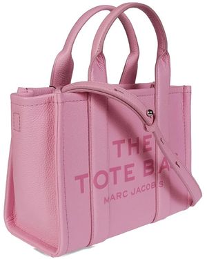Marc Jacobs The Leather Small Tote Bag - Pink