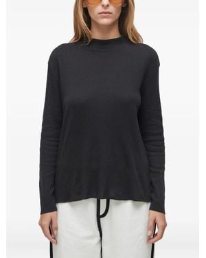 Osklen Ribbed High-Neck Sweater - Black