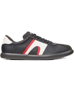 Camper Pelotas Leather Trainers - Black