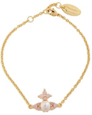 Vivienne Westwood オーブ ブレスレット - メタリック