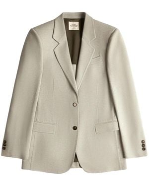 Tod's Single-Breasted Blazer - Natural