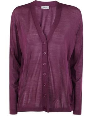 Mrz Vest Met Knopen - Paars