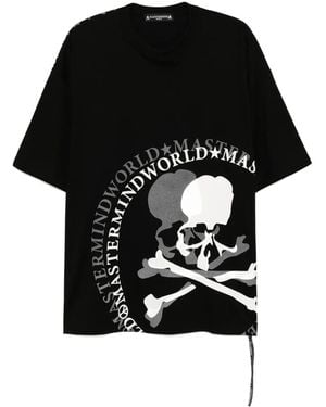 MASTERMIND WORLD T-Shirt Mit Logo-Print - Schwarz