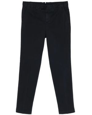 PT Torino Belt-Loop Trousers - Black
