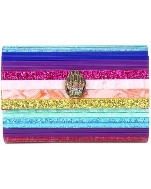 Kurt Geiger Party Eagle Clutch Bag - Blue
