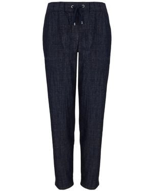 Lorena Antoniazzi Drawstring-Waistband Jeans - Blue